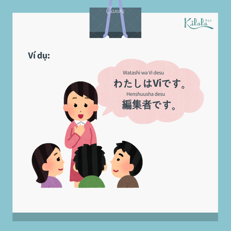 học tiếng Nhật giới thiệu bản thân